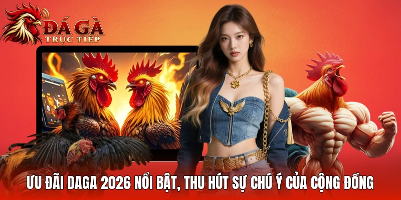 Ưu đãi Daga 2026 nổi bật, thu hút sự chú ý của cộng đồng