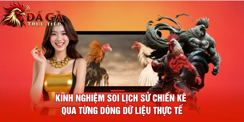 Kinh nghiệm soi lịch sử chiến kê qua từng dòng dữ liệu thực tế